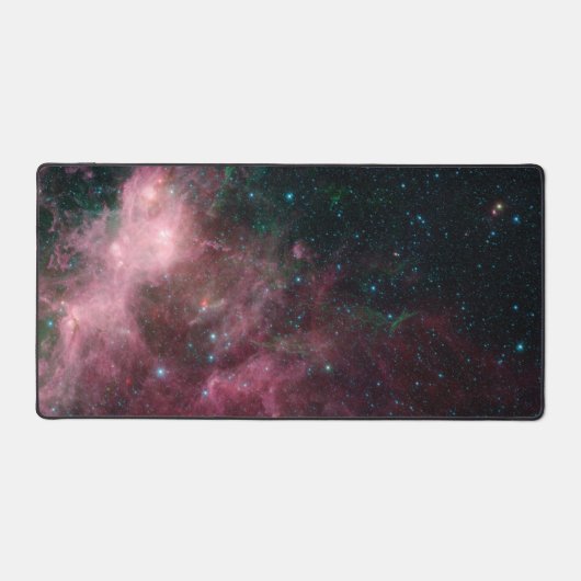 Infrarotansicht mit Geburt und Tod von Sternen Schreibtischunterlage (Vorderseite)