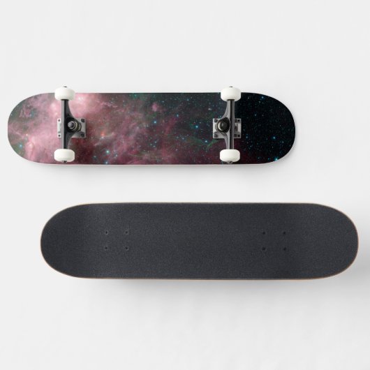 Infrarotansicht mit Geburt und Tod von Sternen Skateboard (Horizontal)