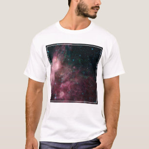 Infrarotansicht mit Geburt und Tod von Sternen T-Shirt