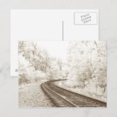 Infrarotbahn Postkarte (Vorne/Hinten)