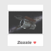 Infrarotbefragung mit großem Feld Teleskop-Raumfah Aufkleber (Blatt)