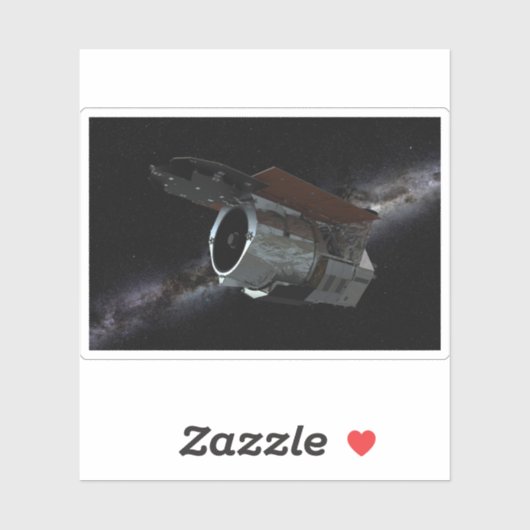 Infrarotbefragung mit großem Feld Teleskop-Raumfah Aufkleber (Blatt)