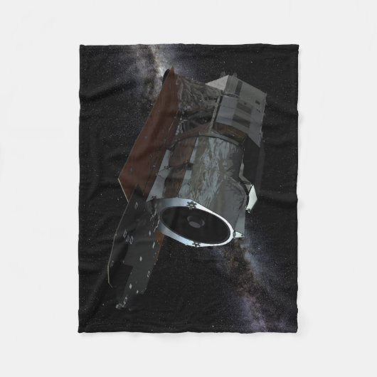 Infrarotbefragung mit großem Feld Teleskop-Raumfah Fleecedecke (Vorderseite)