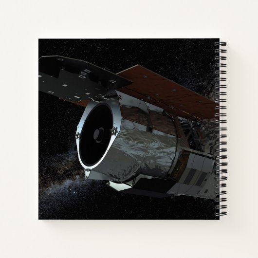 Infrarotbefragung mit großem Feld Teleskop-Raumfah Notizblock (Rückseite)