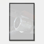 Infrarotbefragung mit großem Feld Teleskop-Raumfah Post-it Klebezettel (Vorderseite)