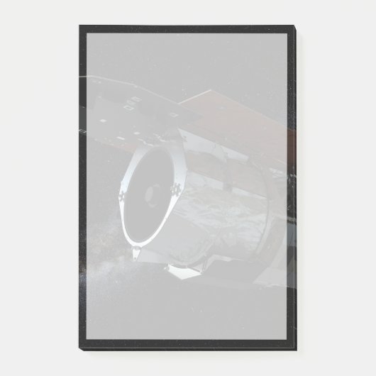 Infrarotbefragung mit großem Feld Teleskop-Raumfah Post-it Klebezettel (Vorderseite)