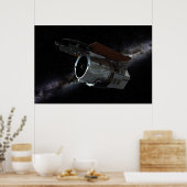 Infrarotbefragung mit großem Feld Teleskop-Raumfah Poster (Küche)