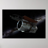 Infrarotbefragung mit großem Feld Teleskop-Raumfah Poster (Vorne)