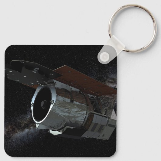 Infrarotbefragung mit großem Feld Teleskop-Raumfah Schlüsselanhänger (Rückseite)