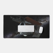 Infrarotbefragung mit großem Feld Teleskop-Raumfah Schreibtischunterlage (Tastatur & Maus)