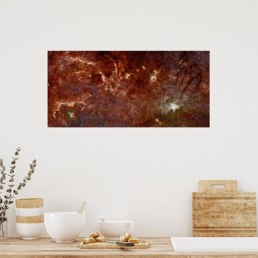 Infrarotbild Poster (Küche)