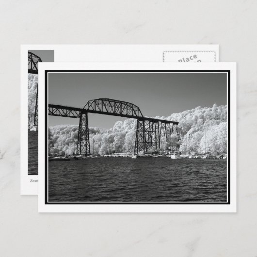 Infrarotbrücke Postkarte (Vorne/Hinten)