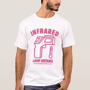 Infrarotlampe Abstand T-Shirt