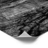Infrarotlandschaft Schatten im Wald Poster (Ecke)