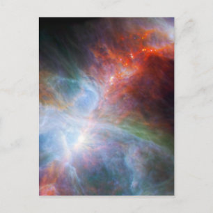 Infrarotlicht im Orionnebel Postkarte