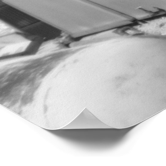 Infrarotölbohrung Poster (Ecke)