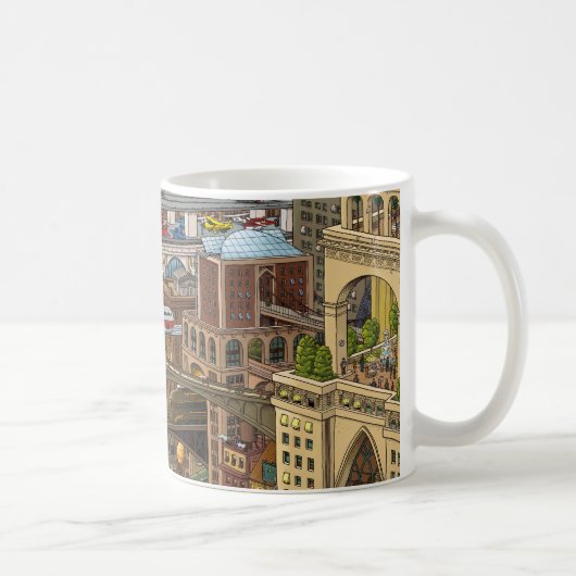 INFRASTRUCTURE KAFFEETASSE (Rechts)