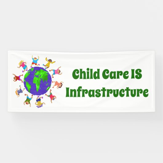 Infrastruktur für Kinderbetreuung Banner (Horizontal)