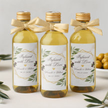 Infusion mit Liebe Olivenöl Gastgeschenke Hochzeit