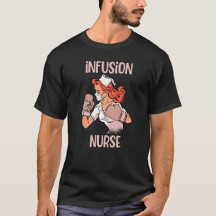 Infusion Nurse Boxing Gloves Kämpfen T-Shirt