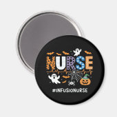 Infusion Nursing Stethoscope Halloween Essen Magnet (Vorderseite/Rückseite)