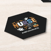 Infusion Nursing Stethoscope Halloween Essen Untersetzer (angewinkelt)