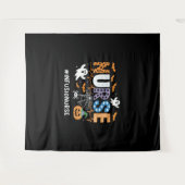 Infusion Nursing Stethoscope Halloween Essen Wandteppich (Vorderseite (Horizontal))