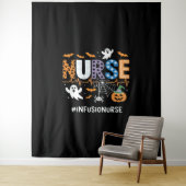 Infusion Nursing Stethoscope Halloween Essen Wandteppich (Beispiel)
