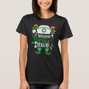 Infusion Nursquad Nursing Leprechaun St Patrick T-Shirt