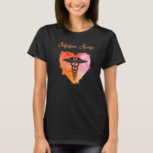 Infusionskrankenschwester  Krankenschwestern Pfleg T-Shirt