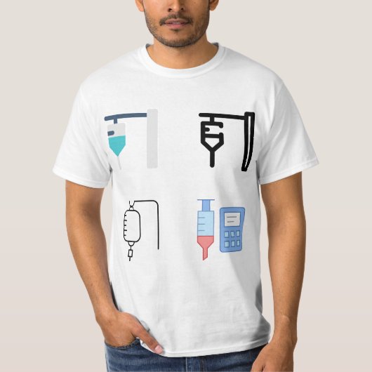 Infusionstherapie Aufkleberpackung - Infusion T-Shirt (Vorderseite)