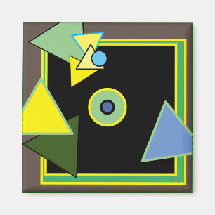 ''Infux of Triangle'' BY Bruce Tunis Magnet