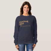 ing Girl - Curling Sweatshirt (Vorne ganz)