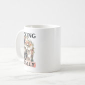 Ing Schließlich Bridesmaid Skeleton Bride Groom Ha Kaffeetasse (Vorderseite Links)