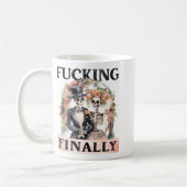 Ing Schließlich Bridesmaid Skeleton Bride Groom Ha Kaffeetasse (Links)