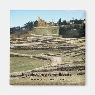 Ingapirca Inca Ruinen, Ecuador Magnet