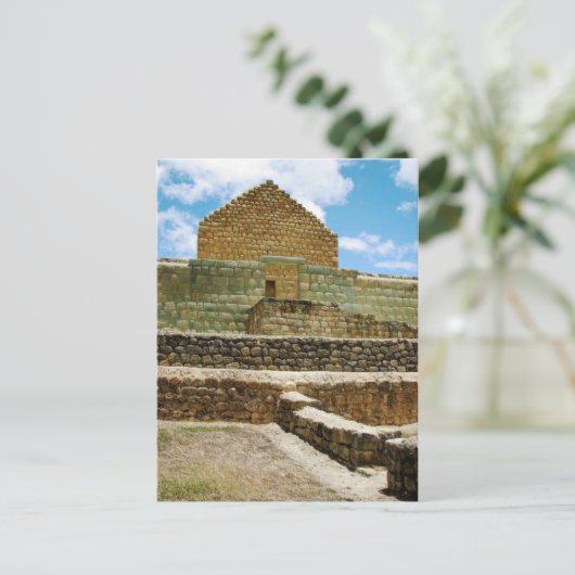 Ingapirca-Inka-Ruinen, Ecuador Postkarte (Stehend Vorderseite)