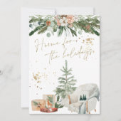 INGE Warme & gemütliche skandinavische Weihnachtsk Einladung (Vorderseite)