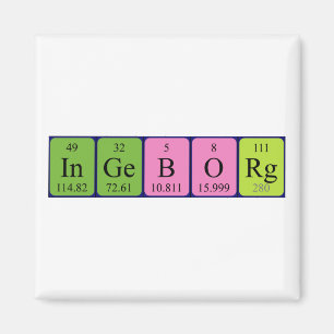 Ingeborg Periodenmagnet Magnet