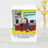 InGenesis Custom Cartoon Karte (Gelbe Blume)