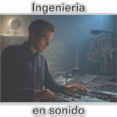 Ingenieria en sonido aufkleber (Vorderseite)