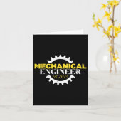 Ingenieur 2024 Ingenieurwissenschaft Abschluss Stu Karte (Gelbe Blume)