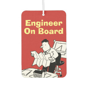 Ingenieur an Bord Autolufterfrischer