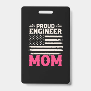 Ingenieur Art Proud Engineer Mama Ausweis