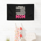 Ingenieur Art Proud Engineer Mama Banner (Insitu)