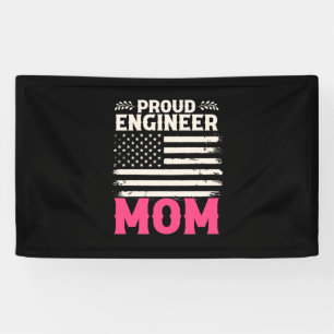 Ingenieur Art Proud Engineer Mama Banner