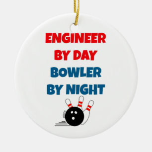 Ingenieur bei Day Bowler by Night Keramikornament