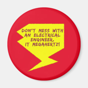 Ingenieur Blitzschlag Magnet