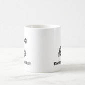 Ingenieur-Bot betreten den Bot Kaffeetasse (Mittel)