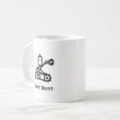 Ingenieur-Bot-Got Kaffeetasse (Vorderseite Links)